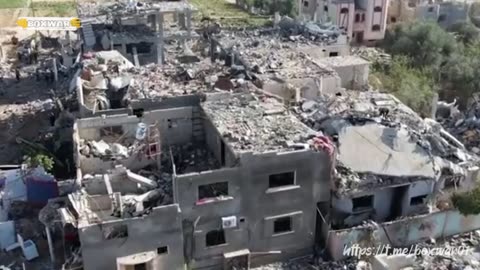 ‼️🇵🇸🙏 Footage of destruction east of Khan Younis in the southern Gaza Strip.