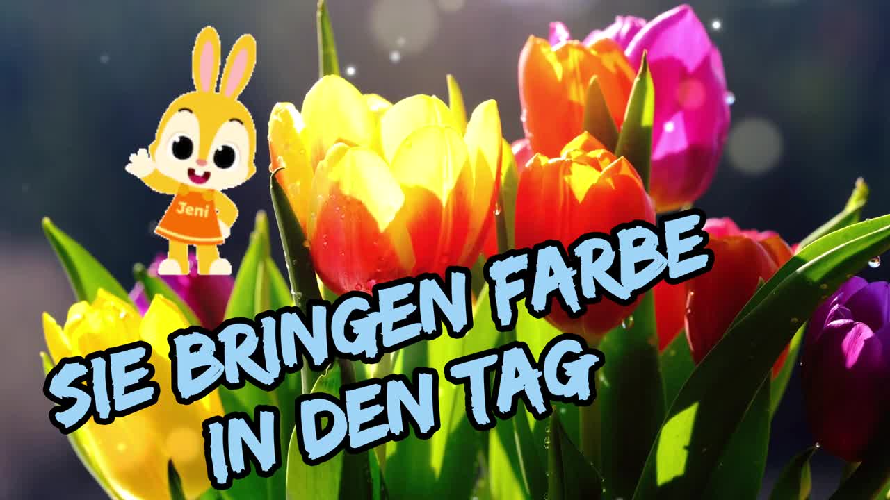 Guten Morgen Blumige Grüsse