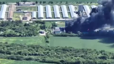 KHARKOV REGION. UAV-COORDINATED STRIKE BY UKRAINIAN ARTILLERY ON THE OCCUPIERS AND THEIR SUPPLIES