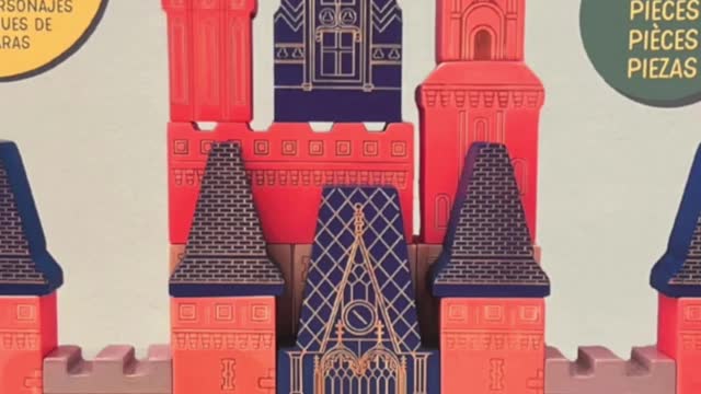 Disney Parks Castle Stacking Blocks Set #shorts