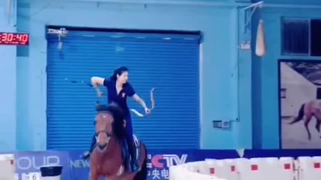 horseback archery