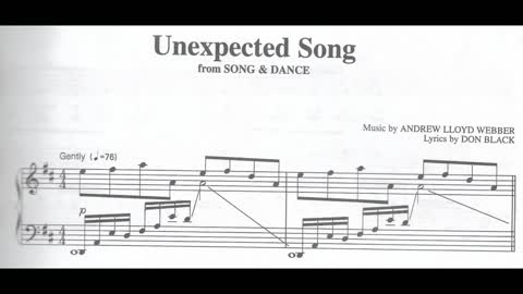 "Unexpected Song" Simple Accompaniment Key: A