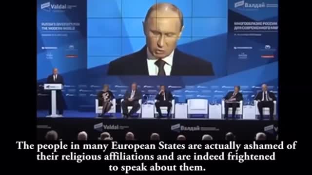 Putin Emphases The West’s Fall From Christianity & Promotion of Pedophilia