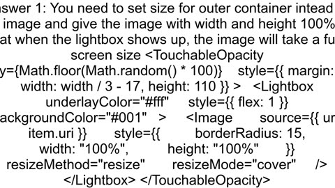 How to grow Image width after opening lightBox