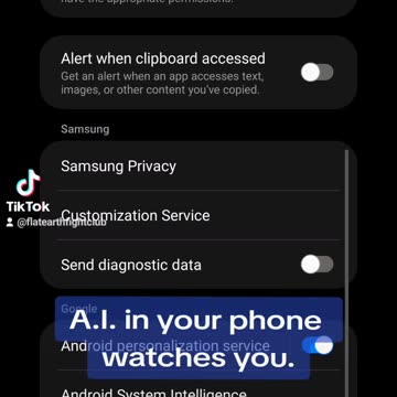 Your Phone AI Watches You