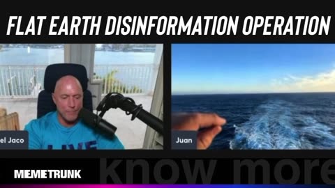 Flat Earth Disinformation Operation