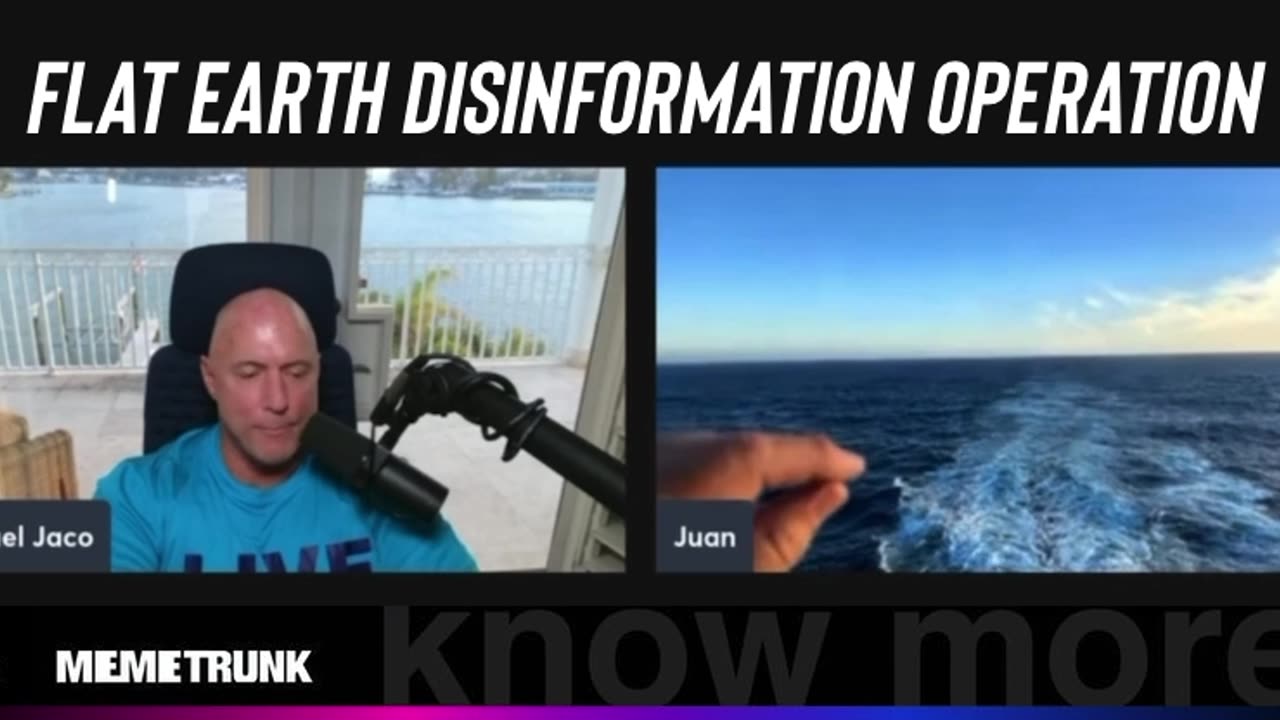 Flat Earth Disinformation Operation