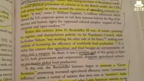 Rockerfeller family "Modernised the agriculture sector"