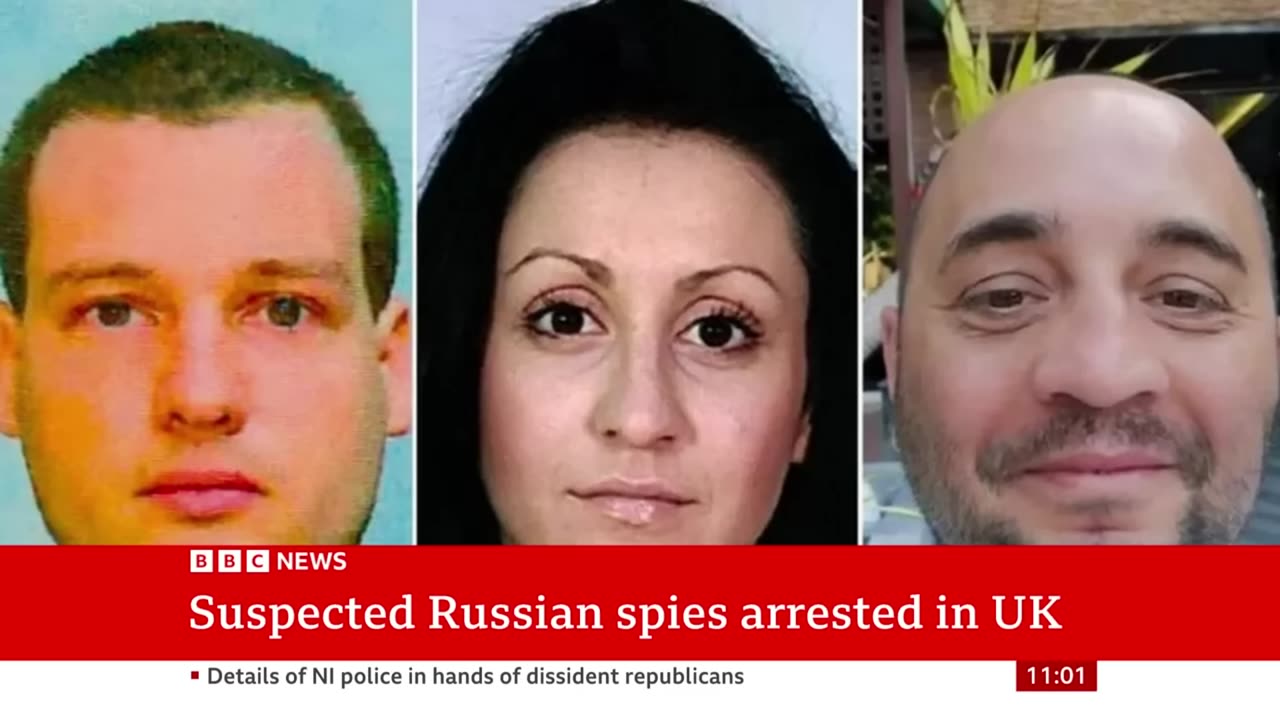 Suspected spies for Russia held in major UK security investigation – BBC News #BBCCoverage