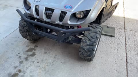 U Joint removal 07 Yamaha Rhino