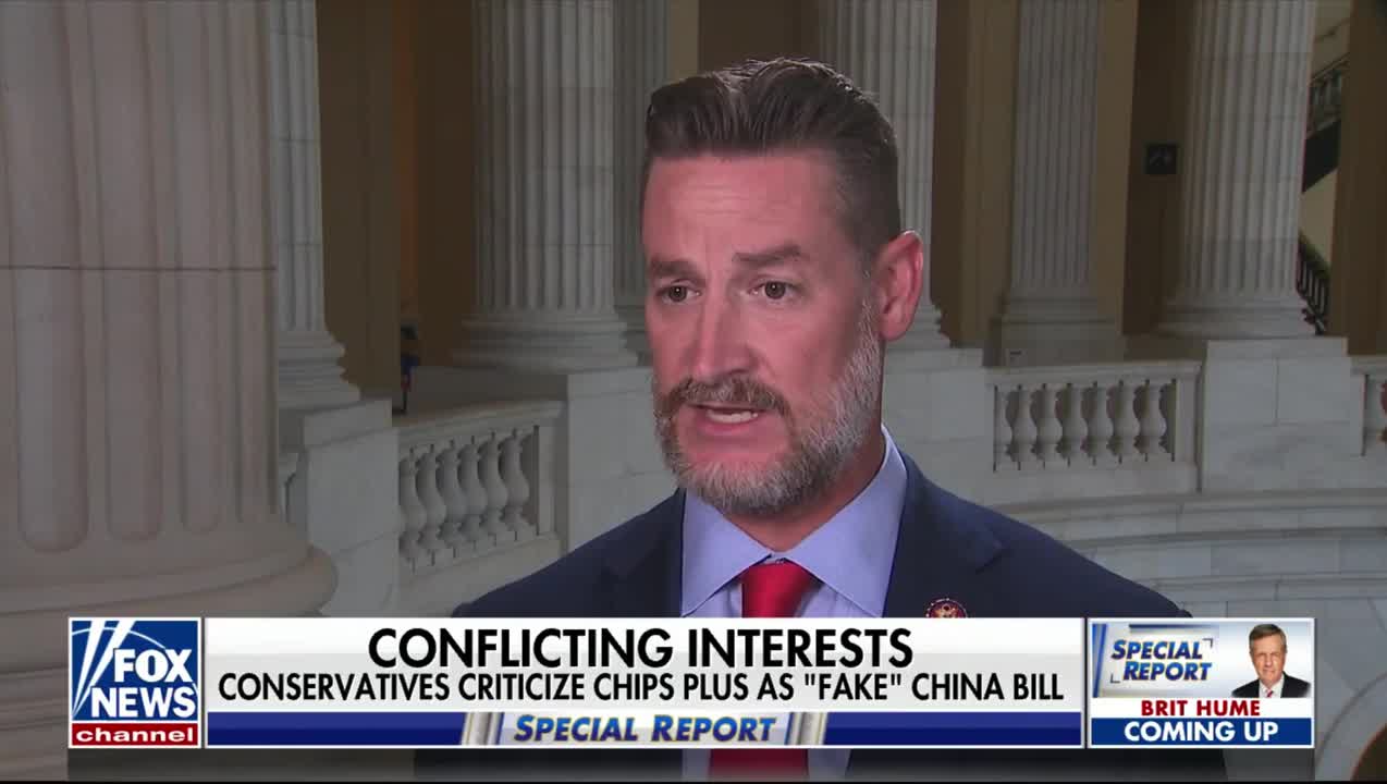 Rep. Steube Joins Special Report to Discuss CHIPS Legislation Benefitting China