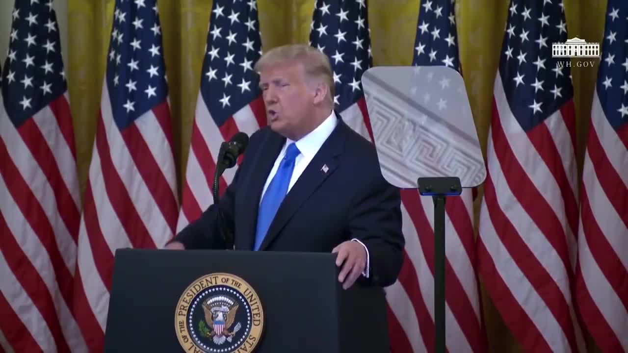 President Trump: America will NEVER be a socialist or communist country