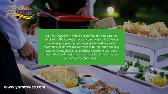 Best catering service in your area.