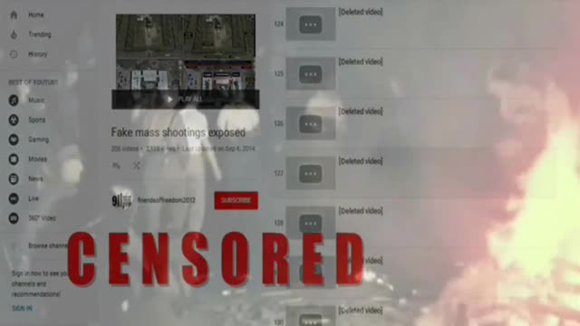 What You Tube Wants You To Know About FAKE SHOOTINGS