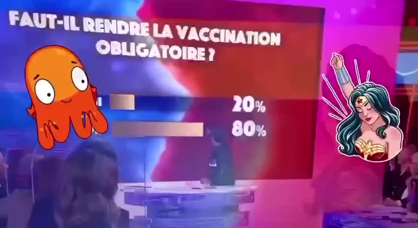 EN DIRECT DANS L'ÉMISSION TPMP CONTRE LE VACCIN 80% ET 20% POUR !!!