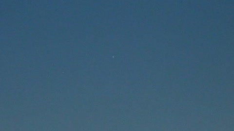 Venus and Mercury in the sky time lapse