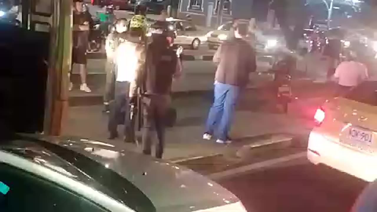 Accidente de Metrolínea en la carrera 15