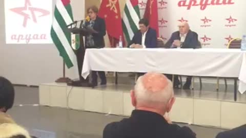 Выступление депутата Натали Смыр на съезде Аруаа - 11.03.2021