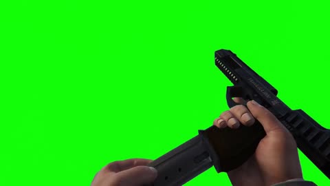 Pistol .50 Gta V Green Screen