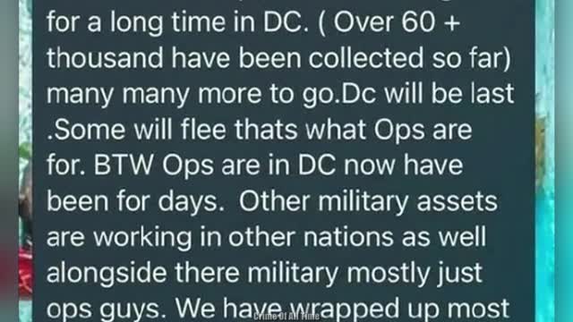 Military is on THE MOVE - IT'S HAPPENING!!!