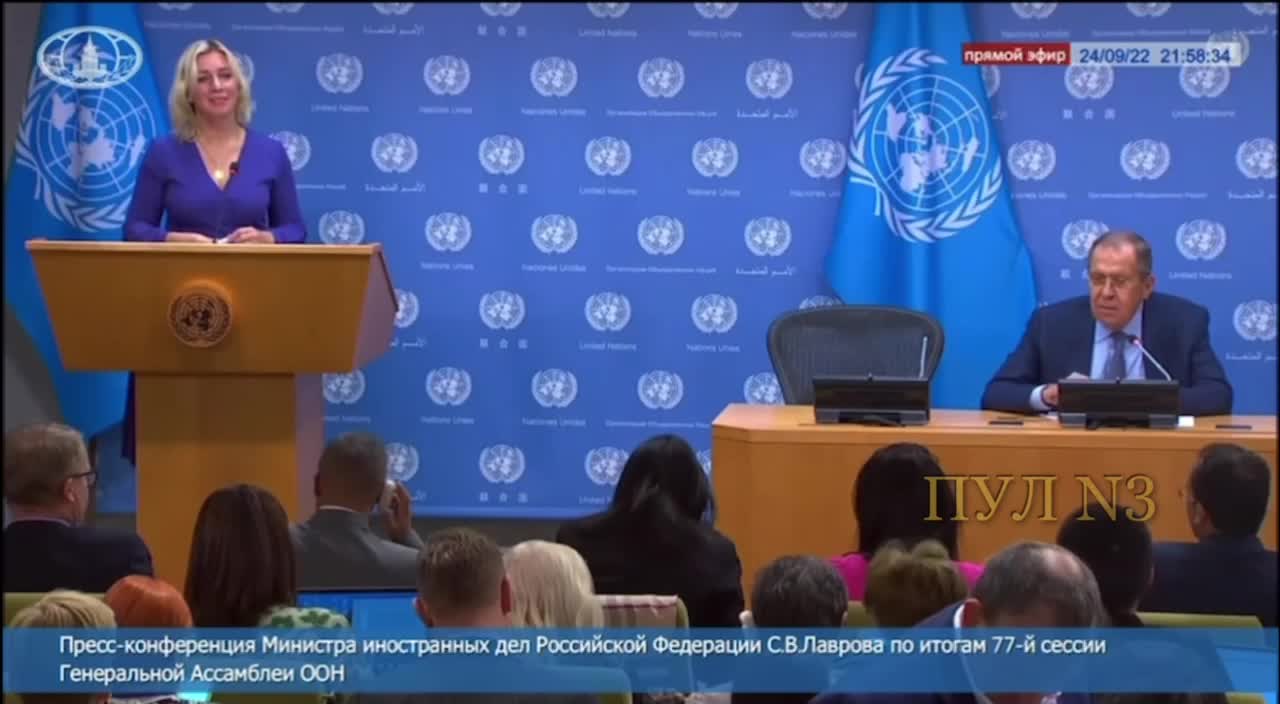 Lavrov to UN officials: "You still don't understand Russian? High time to learn."