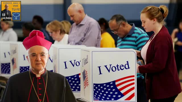 😱 Vigano: Estados Unidos está en medio de un Fraude Electoral ❎Trump/Biden resultados🤔 Voto Católico