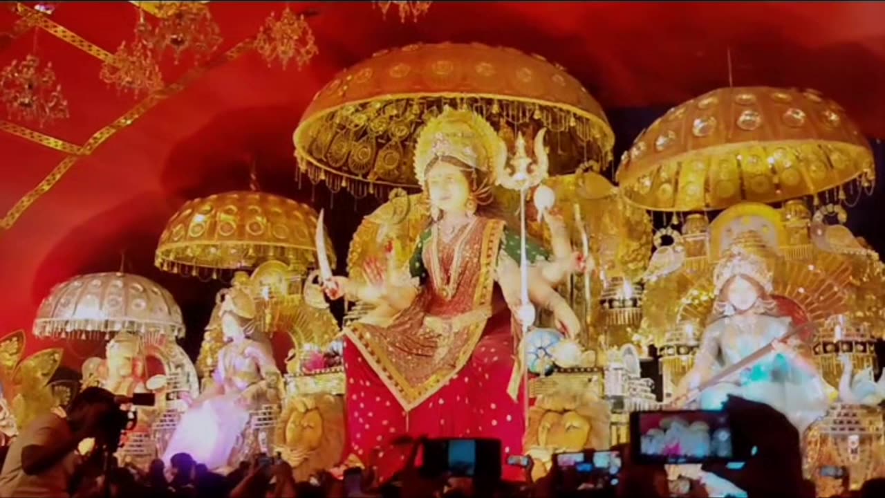 Naila durga puja pandal