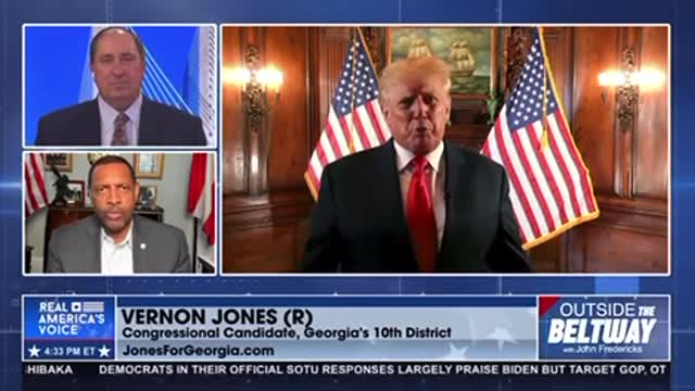 Vernon Jones Will Nominate Trump for Speaker – Once the Senate Confirms Impeachment of Biden