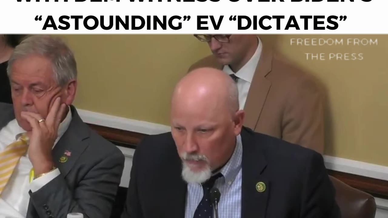 "FORCING PEOPLE INTO POVERTY!" - Chip Roy Explodes On Dem Witness Over Tyrannical EV Mandates