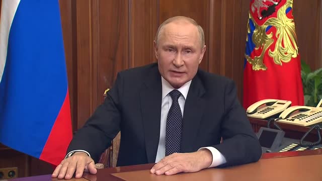 Putin announces partial mobilization speech summarized (English Transcription)