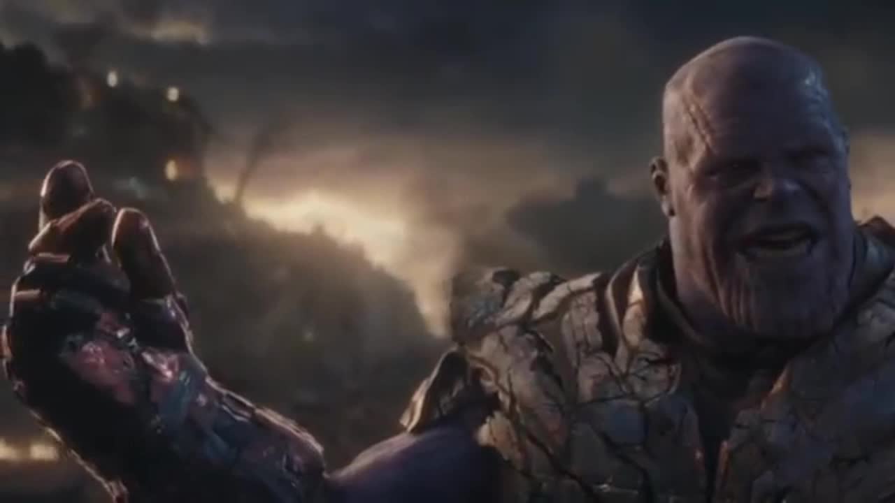 AVENGERS INFINITY WAR Iron Man Vs Thanos Fight End Scene 4K Movie Clip