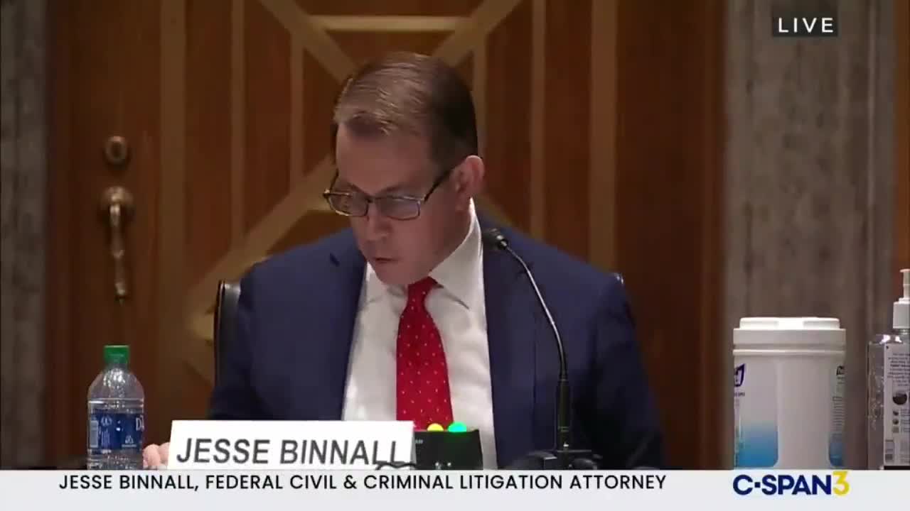 Jesse Binnall-s Opening Statement During Senate Hearing on Election Security and Administration