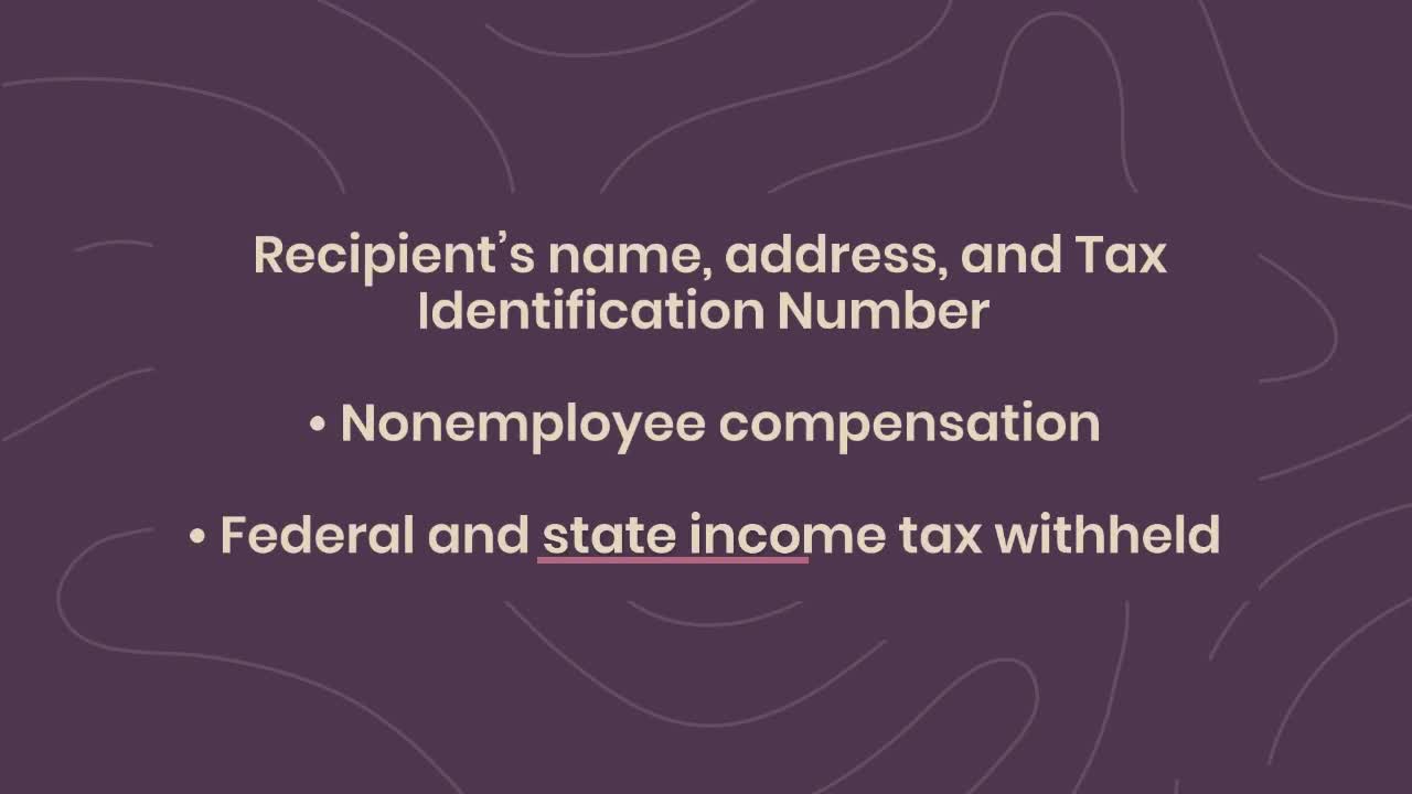 What Do You Enter On 1099-NEC Form?