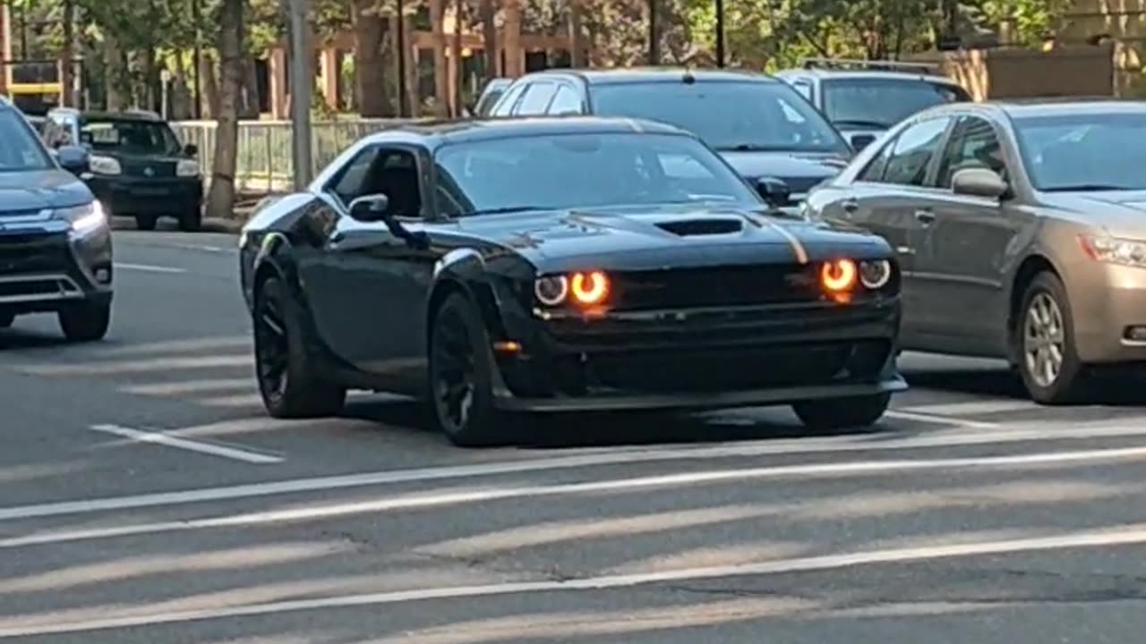 Challenger roaring