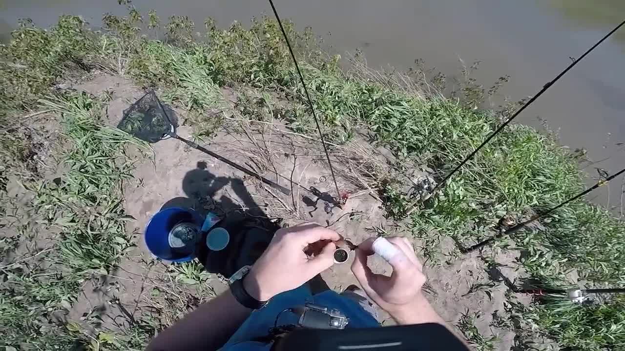 Showing how fishing can be so much fun