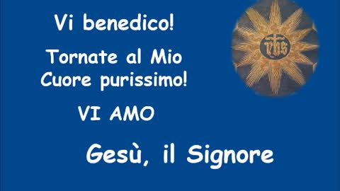 Figli miei, ritrovate la purezza dei vostri cuori_Gesù a un'anima che l'ascolta