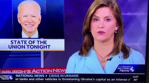 News Anchor Shocked: LIVE as Joe Biden Picture Appears