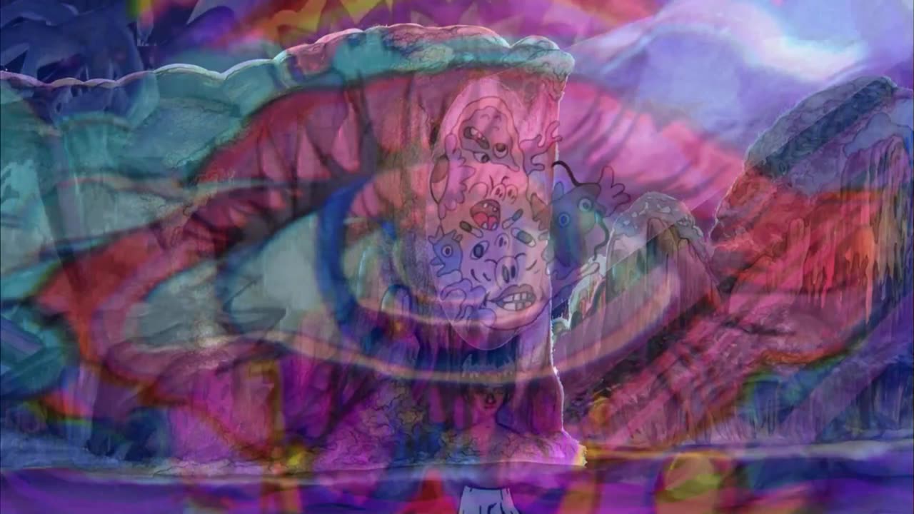 Ex Regrets by Luminous Wavez, cool trippy, psychedelic video.