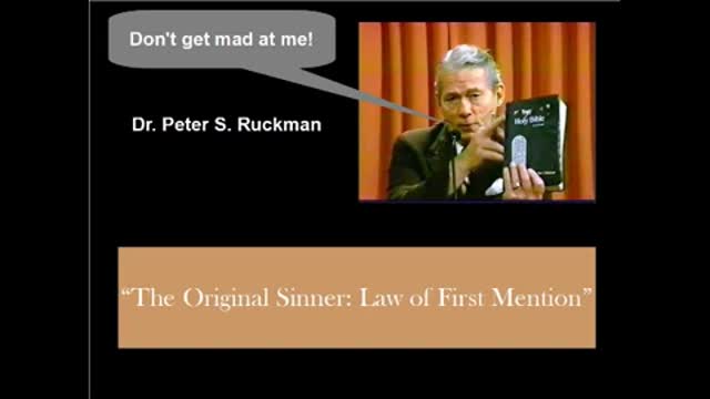 The Original Sinner: The Law of First Mention