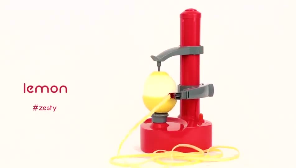 New Electric Spiral Apple Peeler