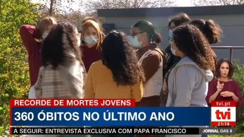 Mortalidade jovem - Pedro Almeida Vieira na TVI