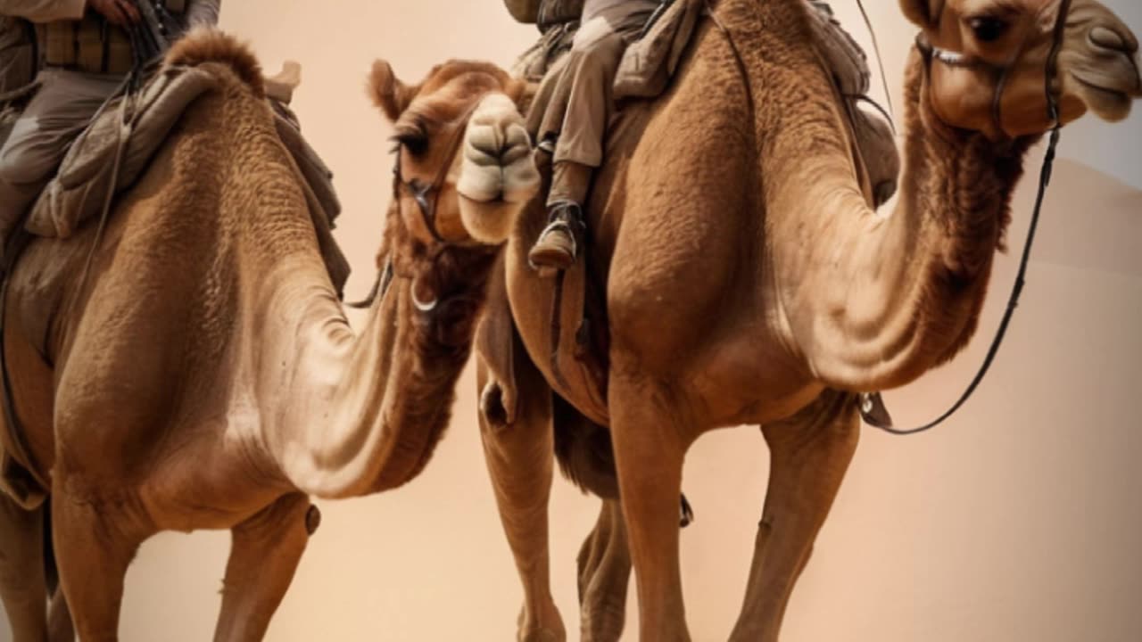 America's SECRET Camel Army Experiment?#history #ai #facts