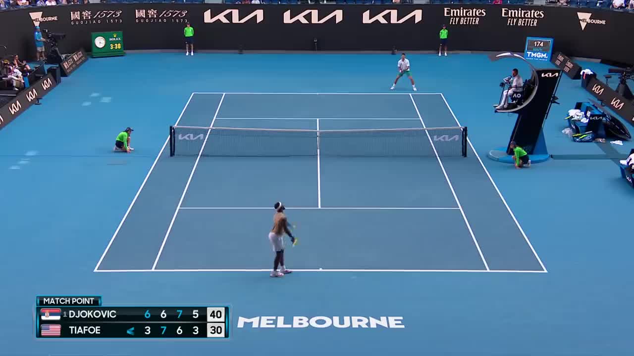 Novak Djokovic vs Frances Tiafoe Match Highlights (2R) | Australian Open 2021