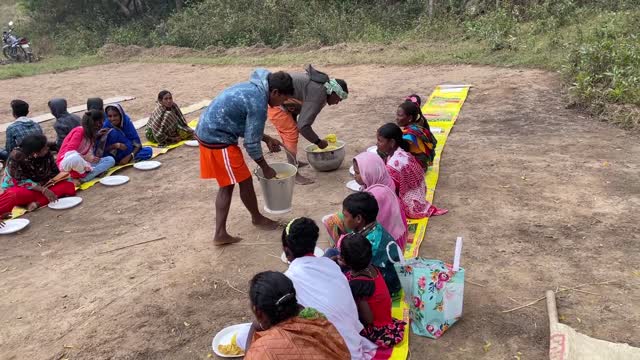 Three Days Food Distribution at Dayalu Baba Ashram for Makara Sankranti