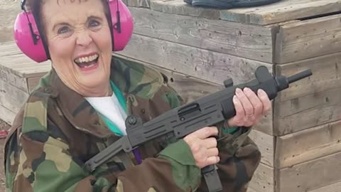 Grandma With An UZI