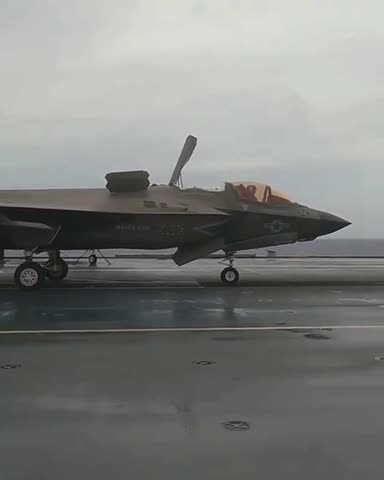 F-35B🔥Lightning ShortTake-off👏