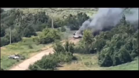 Russian came under fire from the Ukrainian army