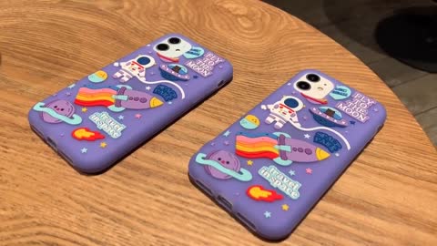 Cute Cartoon 3D Space Astronaut Case For iPhone 11 12 Pro Max