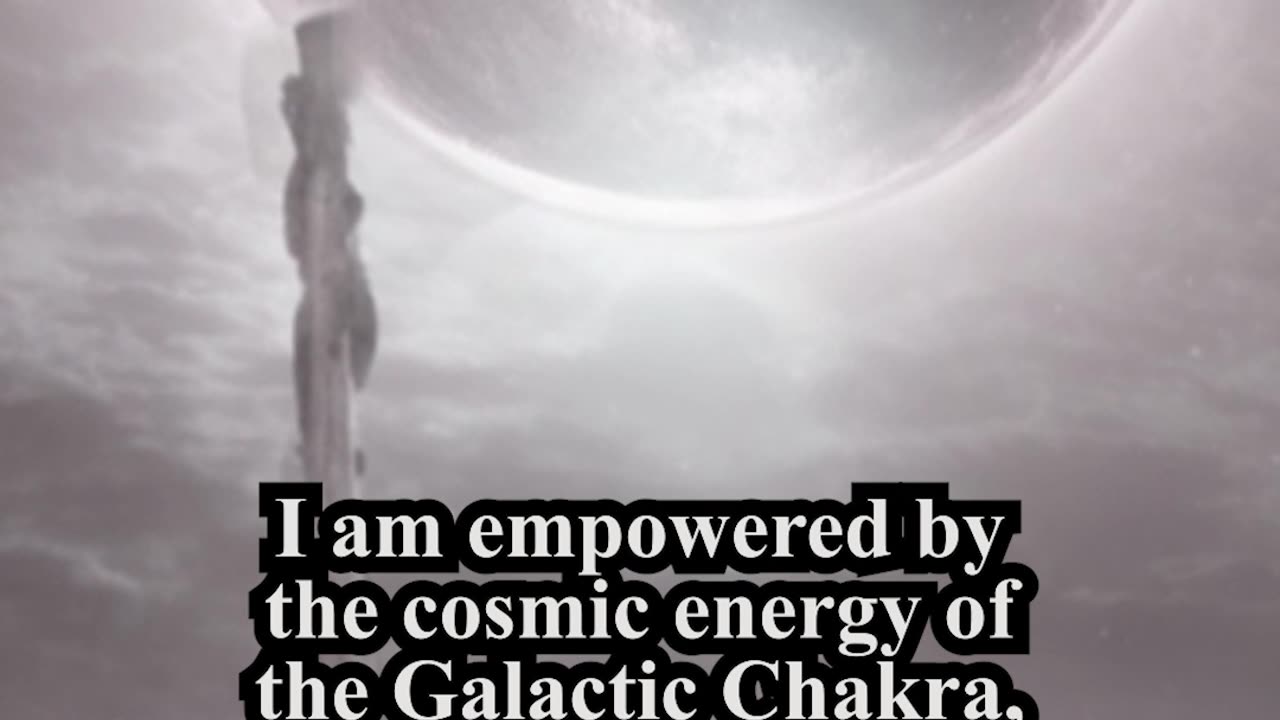 New dimensions of thought - Am empowered by the cosmic energy.