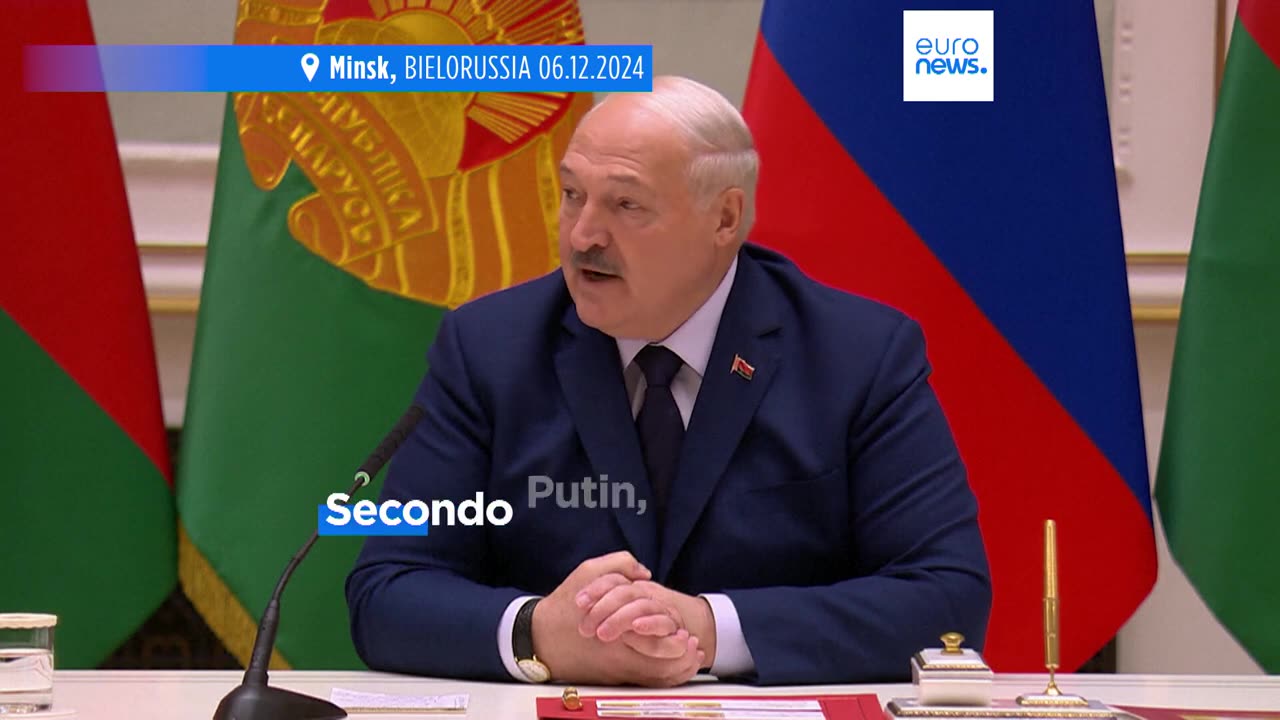 NOTIZIE DAL MONDO Putin firma un trattato di sicurezza con la Bielorussia per il possibile uso di armi nucleari,segue la pubblicazione della nuova dottrina nucleare russa,per la prima volta pone la Bielorussia sotto l'ombrello della Russia